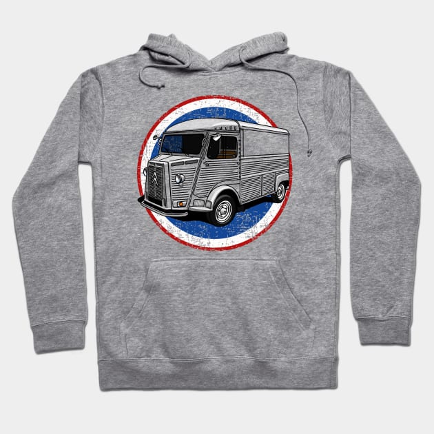 The classic french van Hoodie by jaagdesign